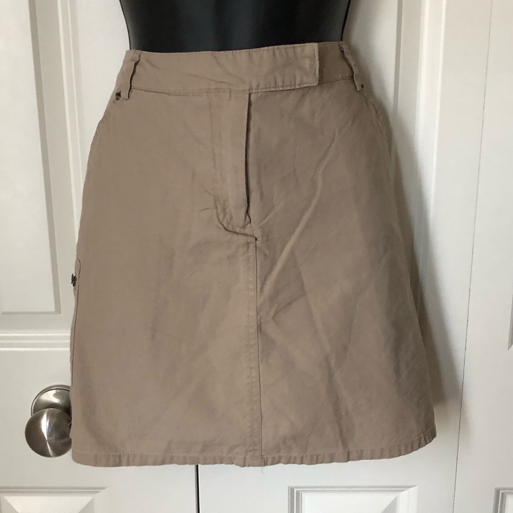 Khaki skort size 4